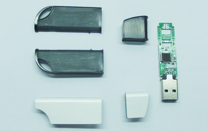 刀型U盘外壳注塑加工案例U202 u盘外壳塑料