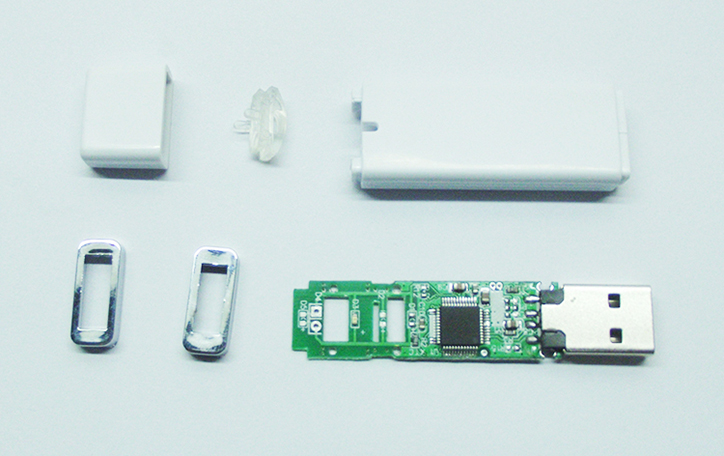 打火机U盘外壳注塑加工案例U110 U盘外壳模具的制作